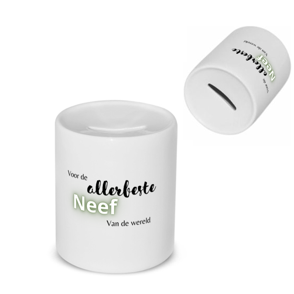 voor de allerbeste neef van de wereld Spaarpot
