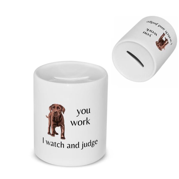 you work i watch and judge Spaarpot