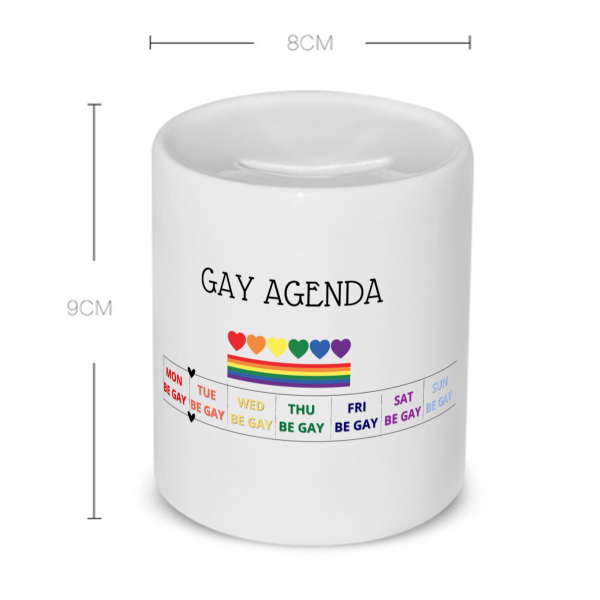 pride cadeau mok - Spaarpot