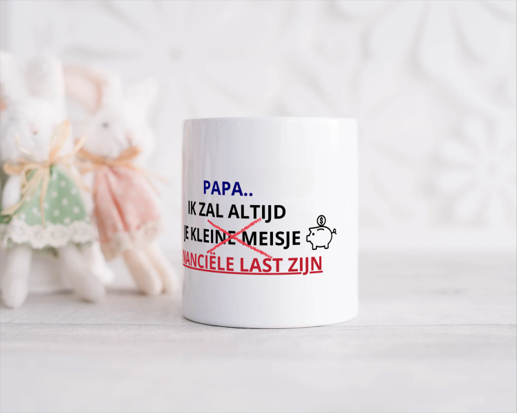 papa mok cadeau Spaarpot