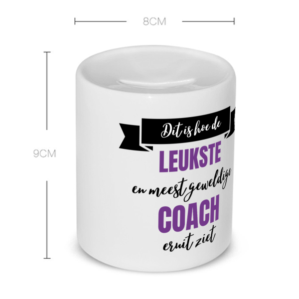 leukste coach eruit ziet Spaarpot