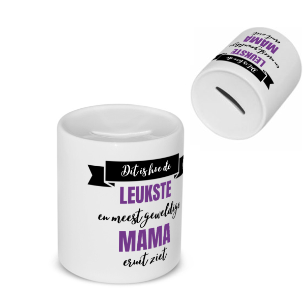 leukste mama eruit ziet Spaarpot