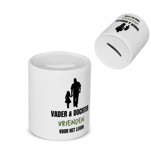 vader en dochter Spaarpot