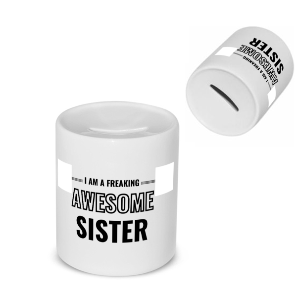 i am a freaking awesome sister Spaarpot