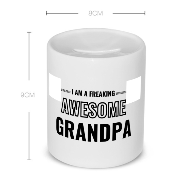 i am a freaking awesome grandpa Spaarpot
