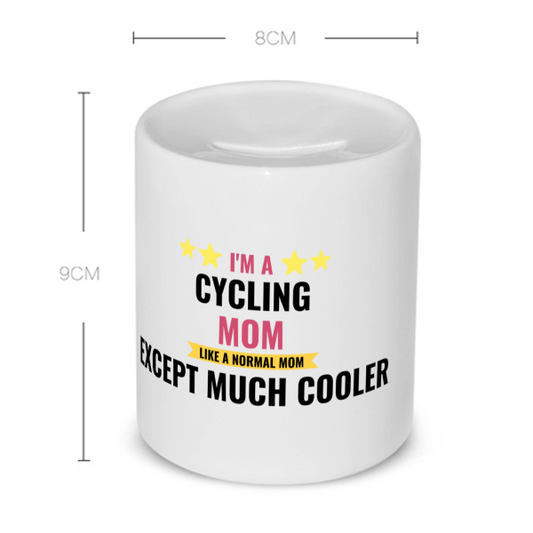 i'm a cycling mom like a normal mom except much cooler Spaarpot