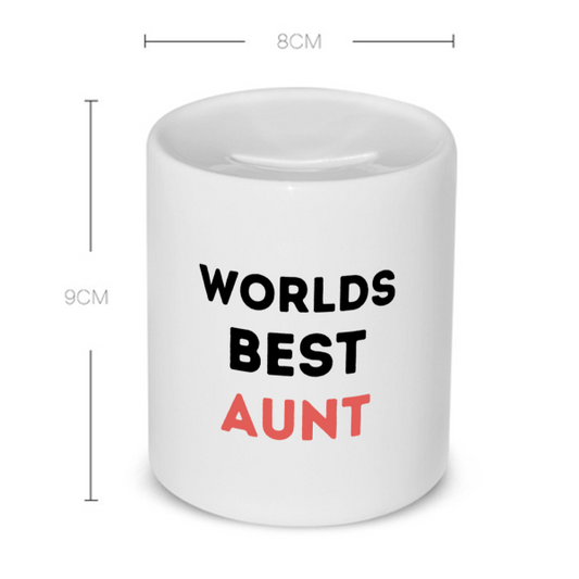 worlds best aunt Spaarpot