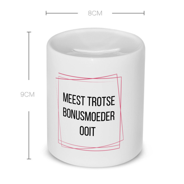 meest trotse bonusmoeder ooit Spaarpot