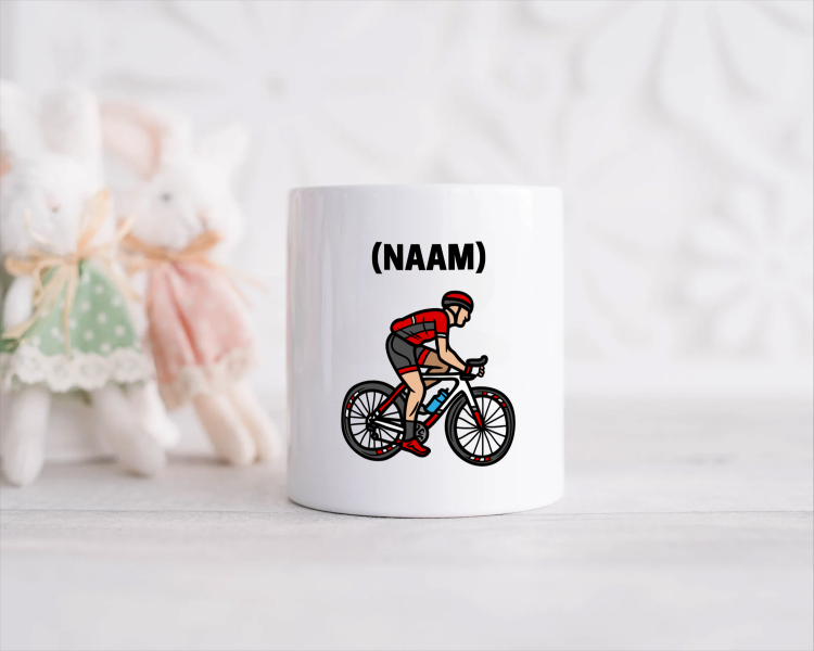 wielrenner met je eigen naam Spaarpot