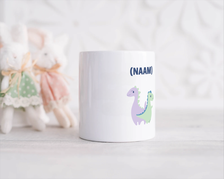 2 dino's met eigen naam Spaarpot