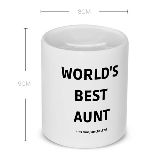 world's best aunt it's true we checked Spaarpot