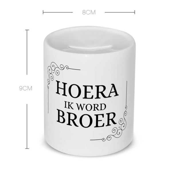 hoera ik word broer Spaarpot