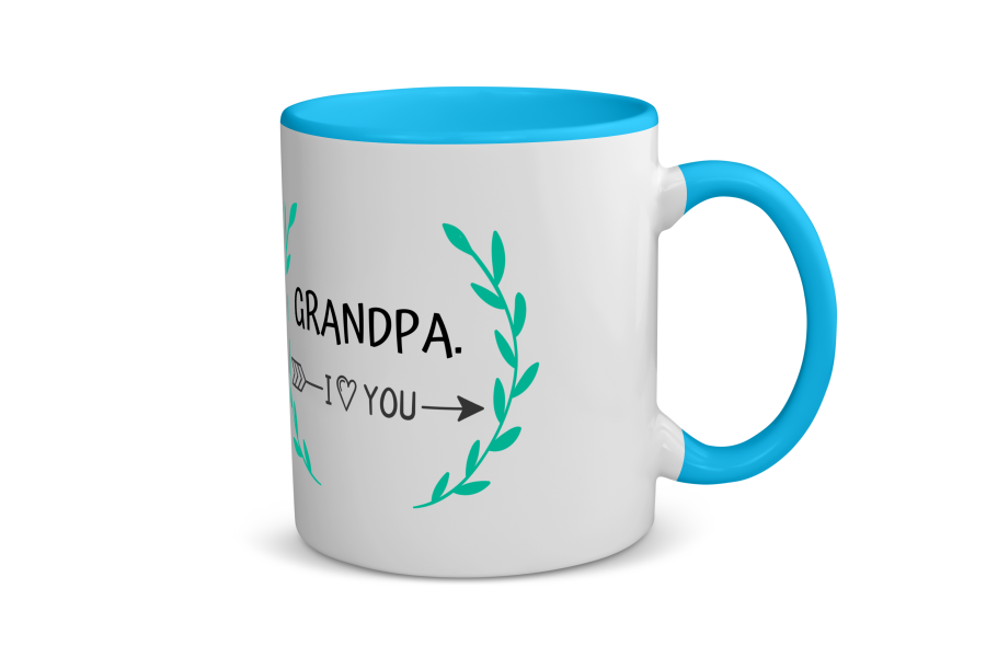 grandpa i love you Koffiemok - Theemok