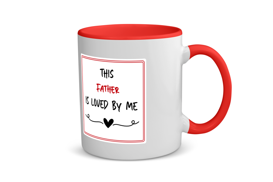 this father is loved by me Koffiemok - Theemok