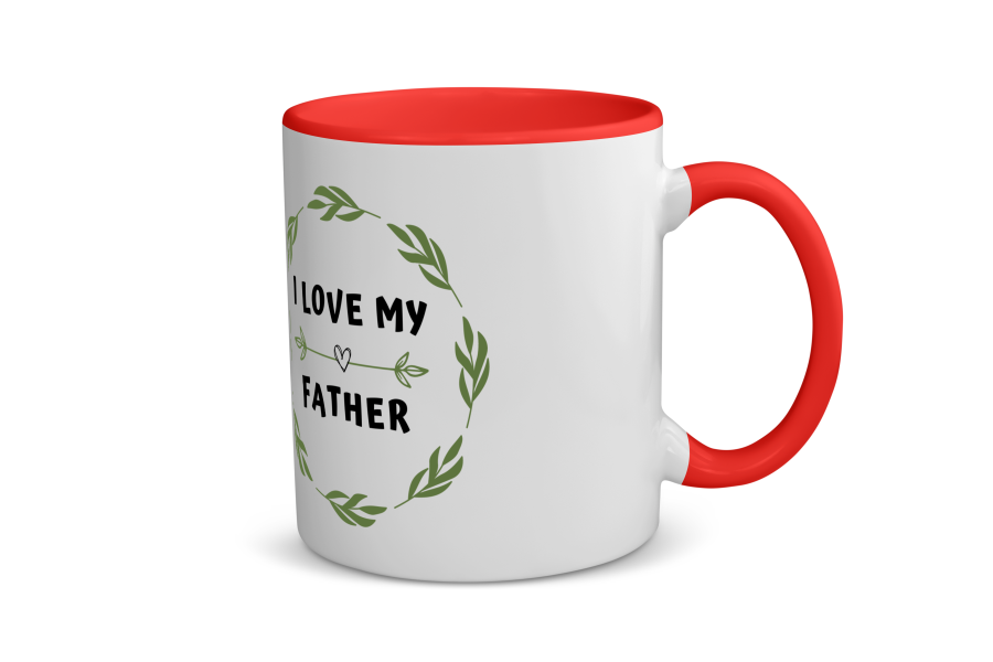 i love my father Koffiemok - Theemok