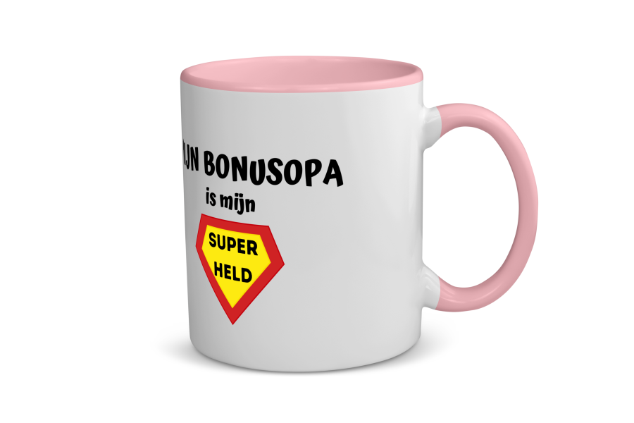 mijn bonusopa is mijn superheld Koffiemok - Theemok
