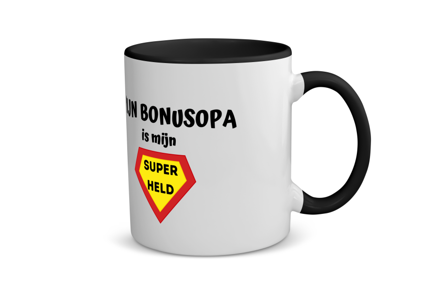mijn bonusopa is mijn superheld Koffiemok - Theemok
