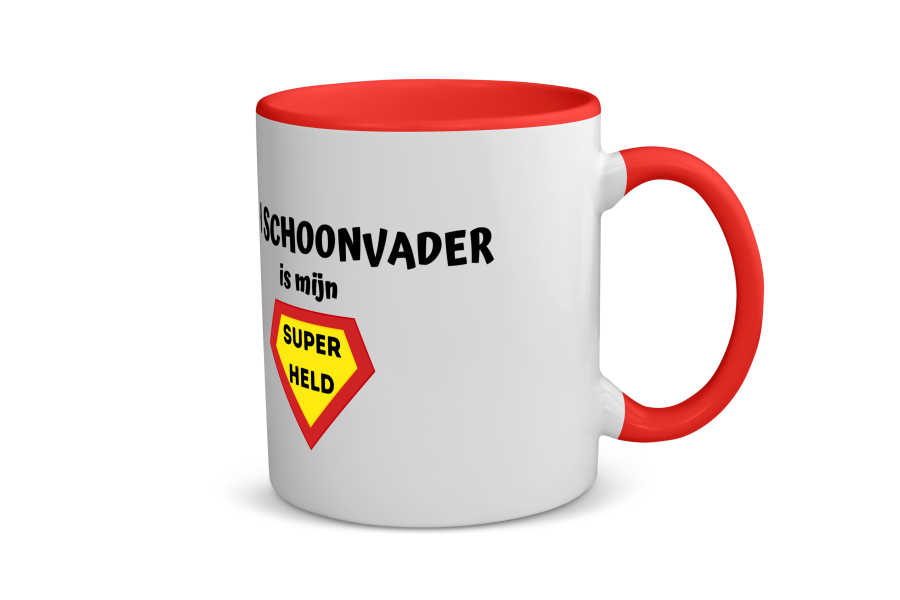 mijn schoonvader is mijn superheld Koffiemok - Theemok