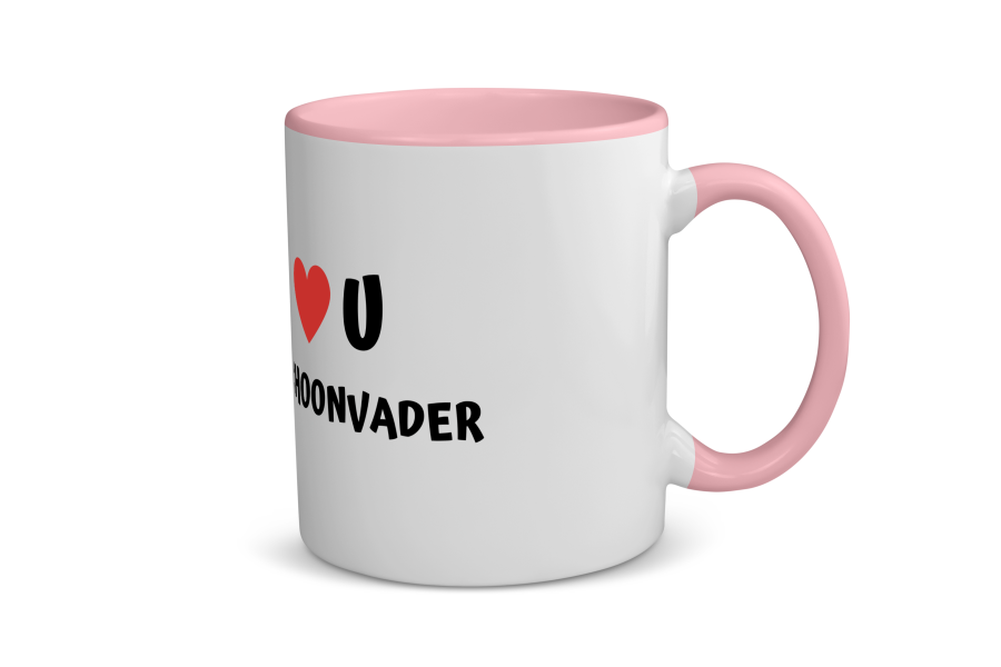 love u schoonvader Koffiemok - Theemok
