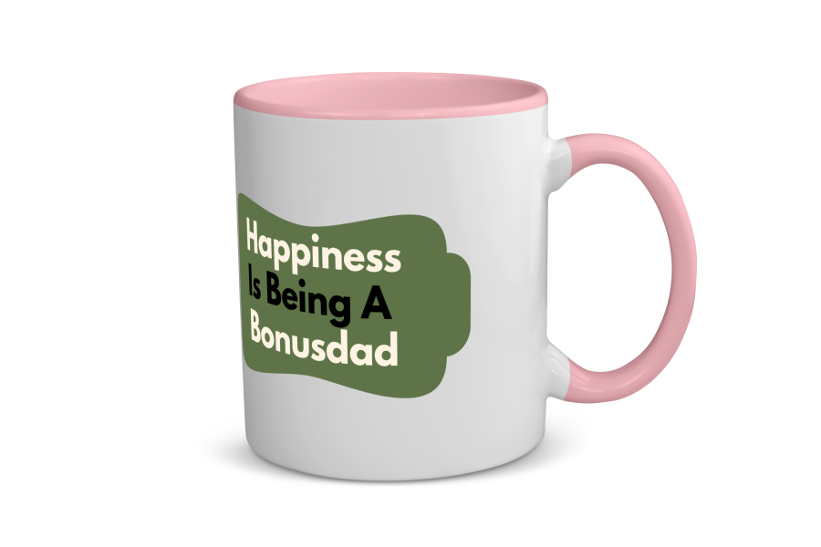 happiness is being a bonusdad Koffiemok - Theemok