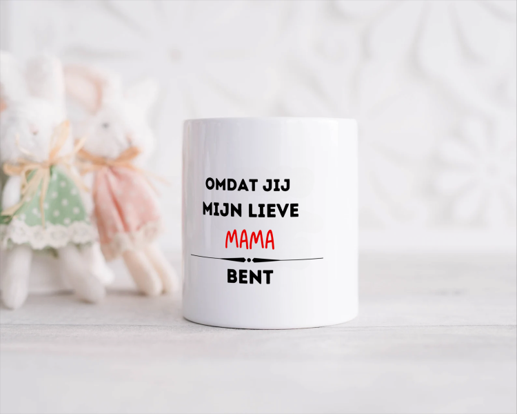 omdat jij mijn lieve mama bent Spaarpot