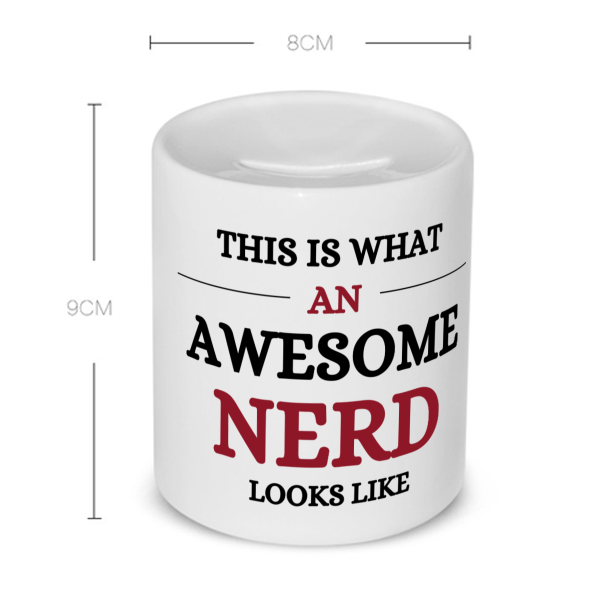 an awesome nerd Spaarpot