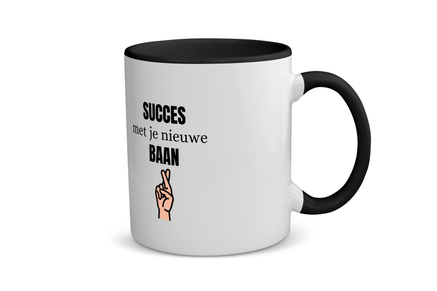 succes met je nieuwe baan Spaarpot