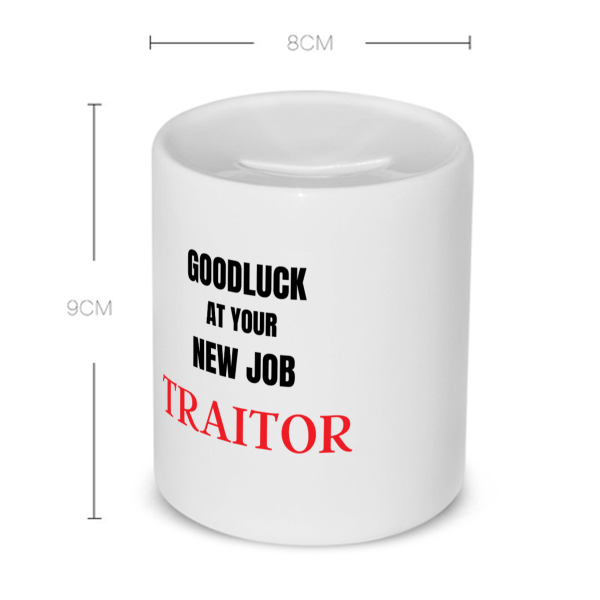 goodluck at your new job fucking traitor Spaarpot