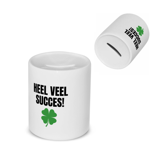 heel veel succes Spaarpot