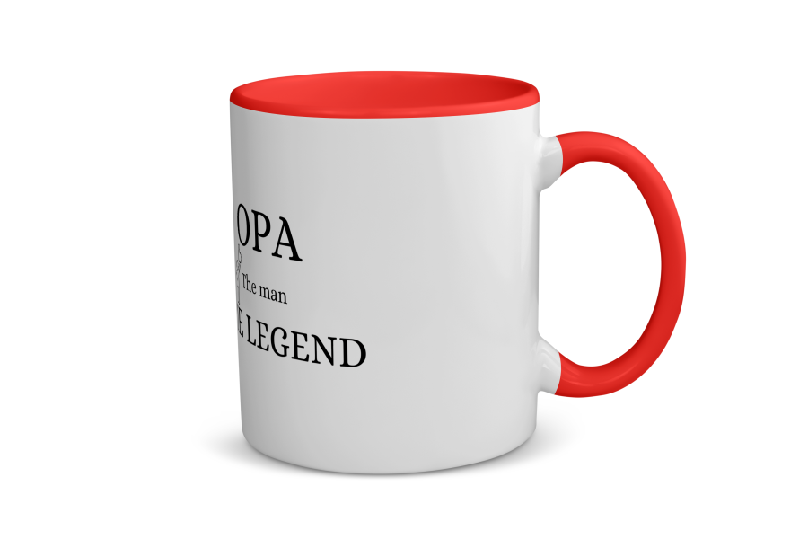 opa the man the legend Koffiemok - Theemok