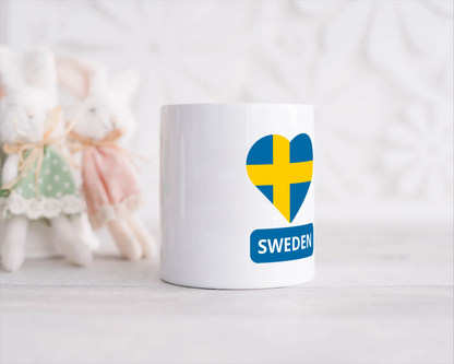 sweden vlag hartje Spaarpot