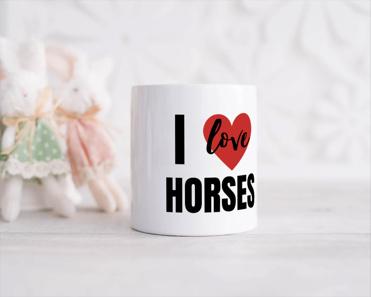 i love horses Spaarpot