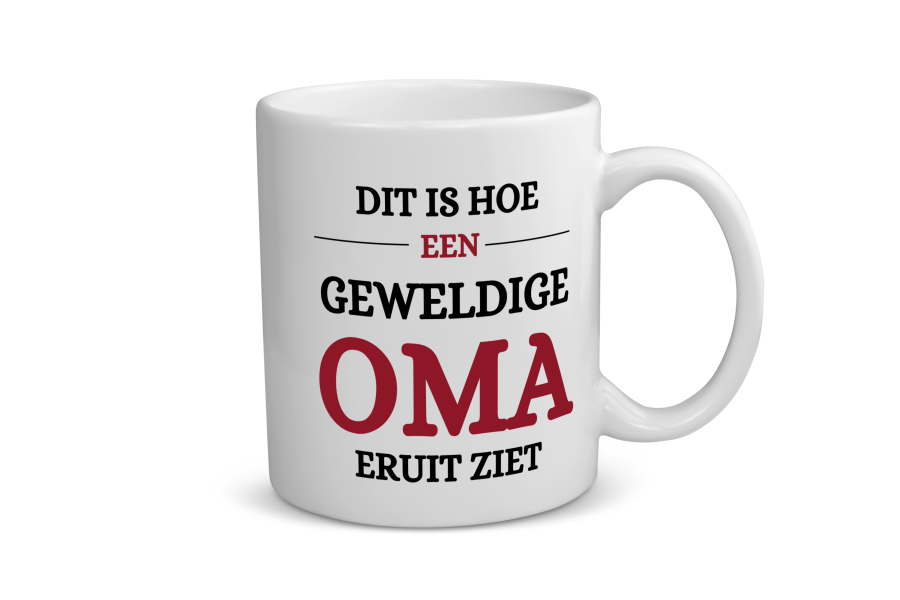 geweldige oma eruit ziet Koffiemok - Theemok