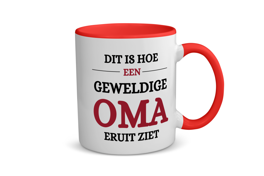 geweldige oma eruit ziet Koffiemok - Theemok
