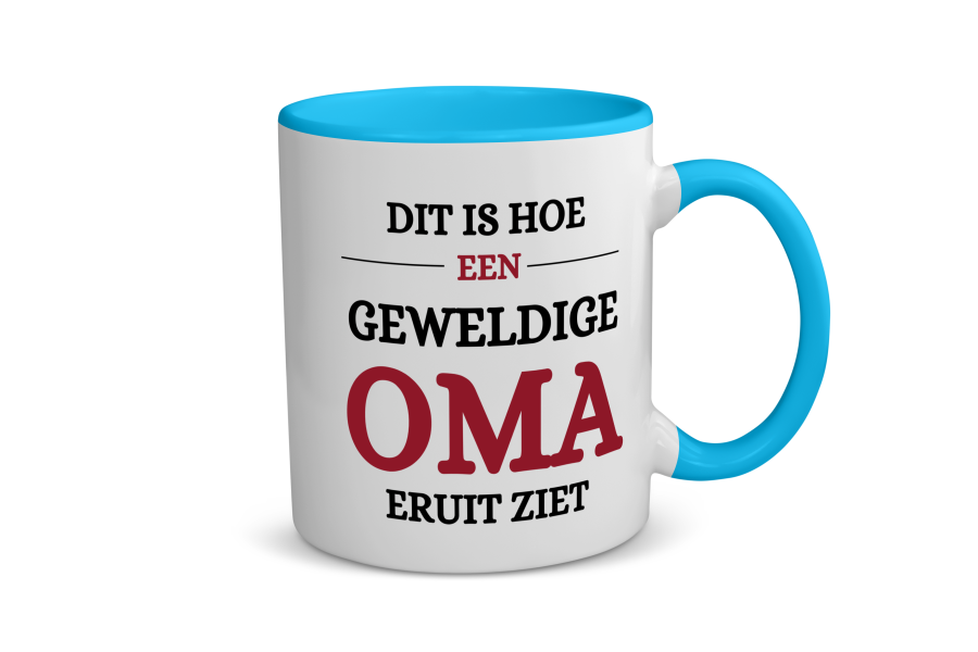 geweldige oma eruit ziet Koffiemok - Theemok