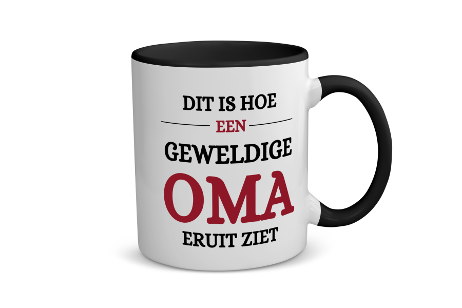 geweldige oma eruit ziet Koffiemok - Theemok