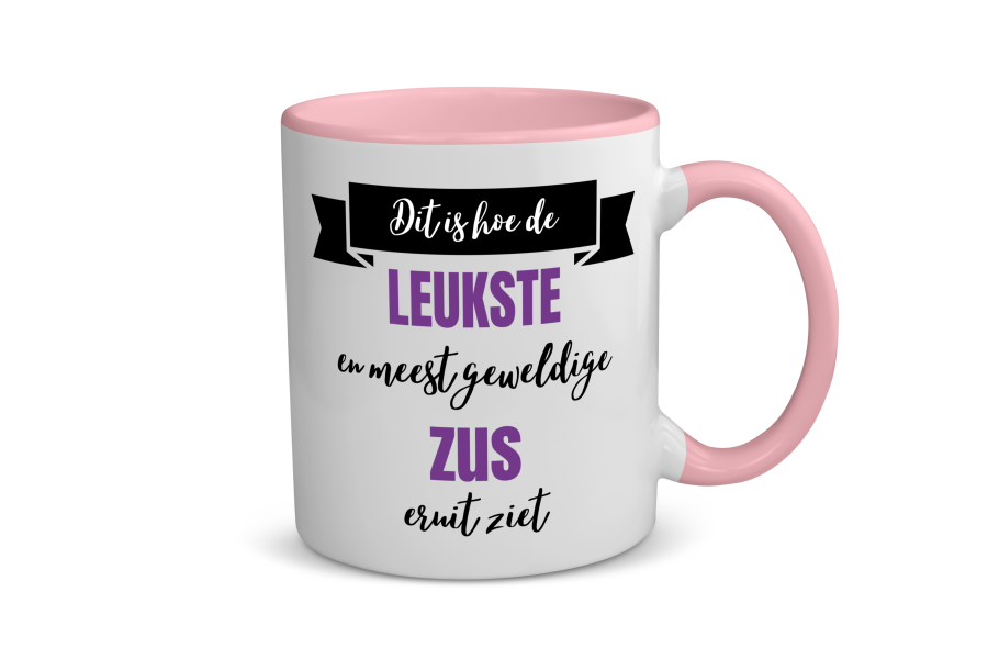 leukste zus eruit ziet Koffiemok - Theemok