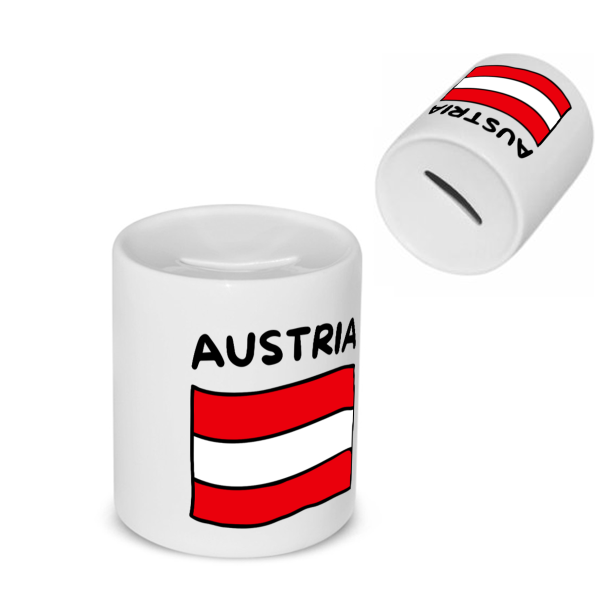 austria vlag Spaarpot