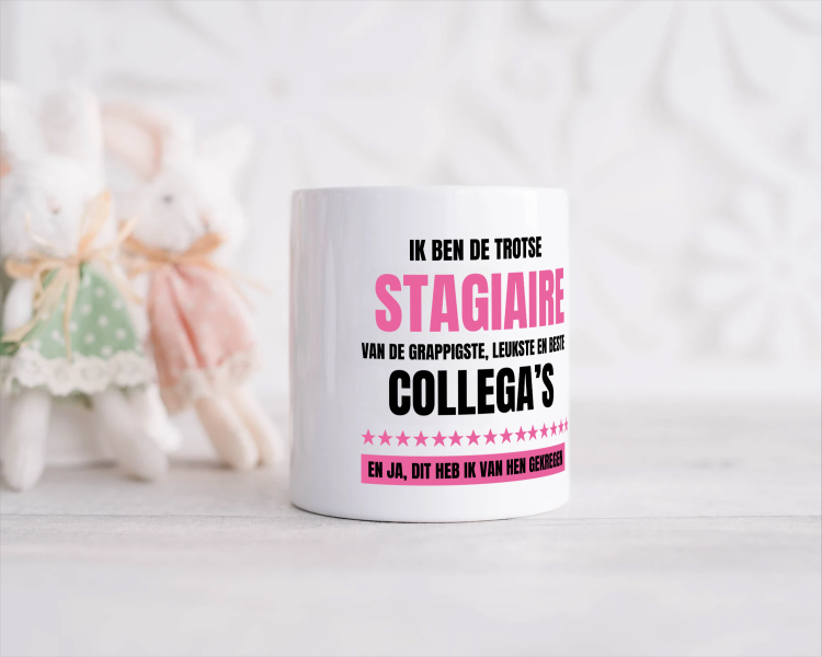 de trotse stagiaire Spaarpot