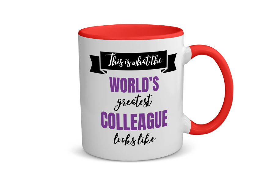 world's best colleague Koffiemok - Theemok
