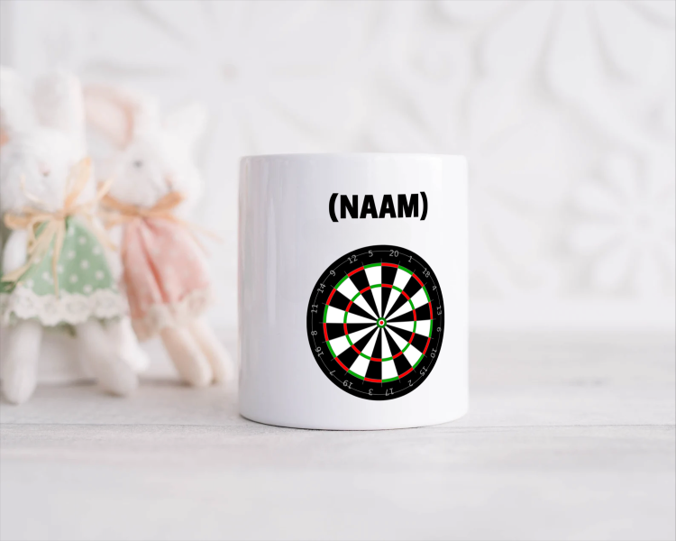 darten mok met eigen naam Spaarpot