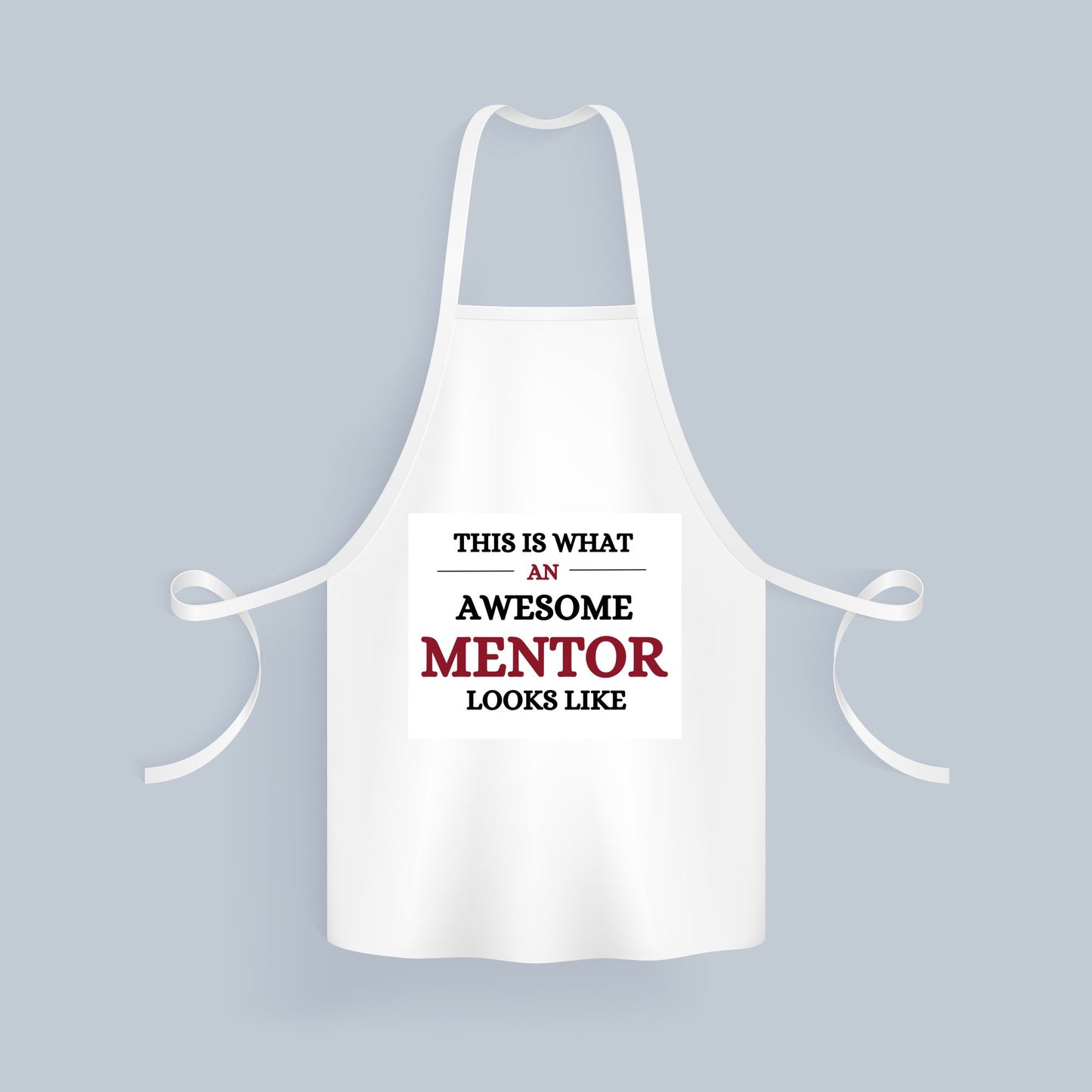 awesome mentor looks like Keukenschort