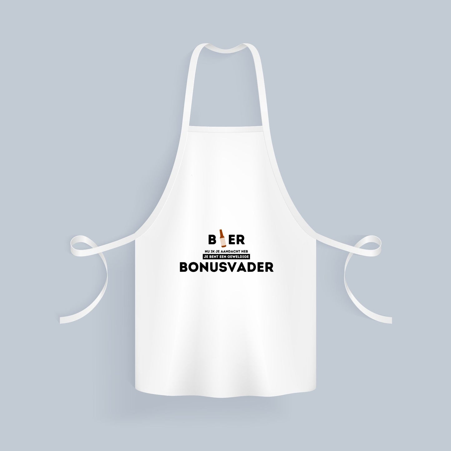bier, nu ik je aandacht heb je bent een geweldige bonusvader Keukenschort