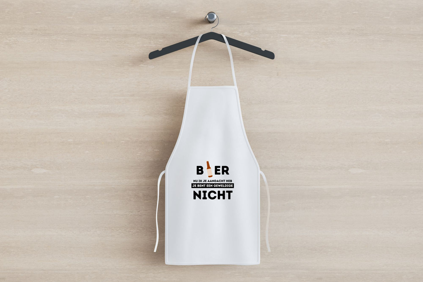 bier, nu ik je aandacht heb je bent een geweldige nicht Keukenschort