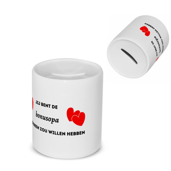 jij bent de bonusopa die iedereen zou willen hebben Spaarpot