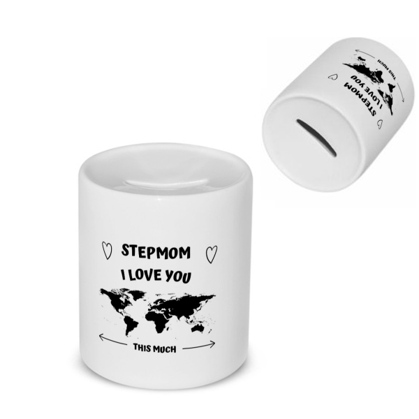 stepmom i love you this much Spaarpot