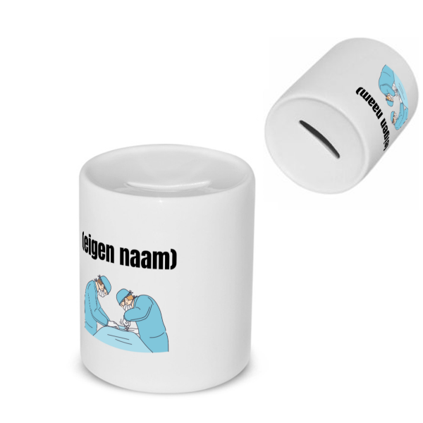 chirurgen met eigen naam Spaarpot