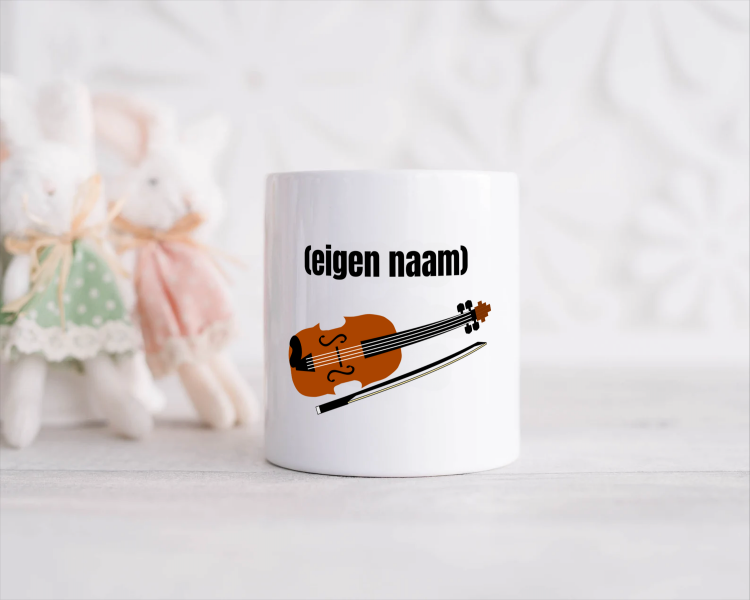 viool met eigen naam Spaarpot
