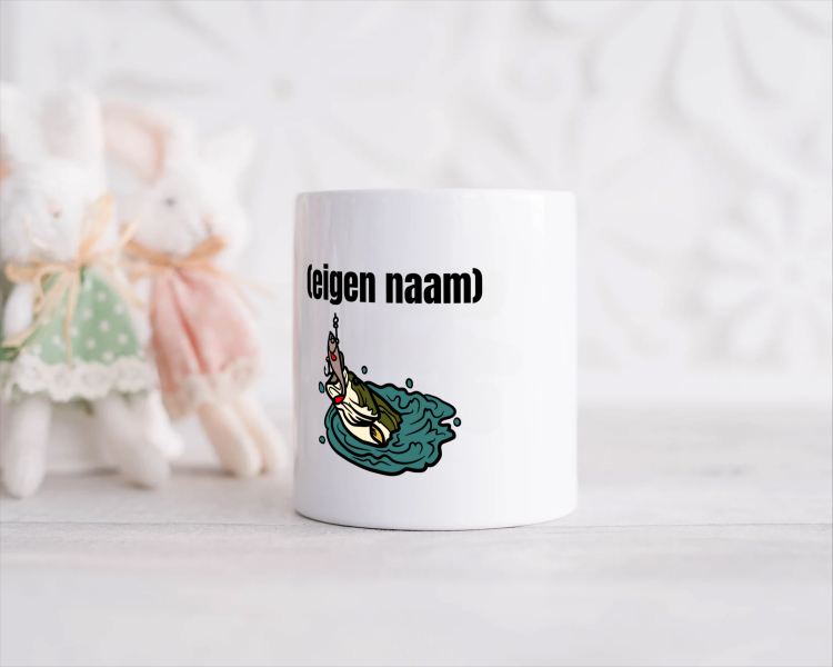 vis met eigen naam Spaarpot