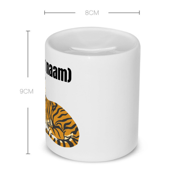 tijger met eigen naam Spaarpot
